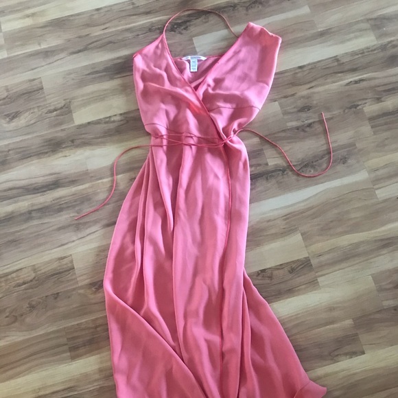 Diane Von Furstenberg Dresses & Skirts - DVF silk maxi wrap dress